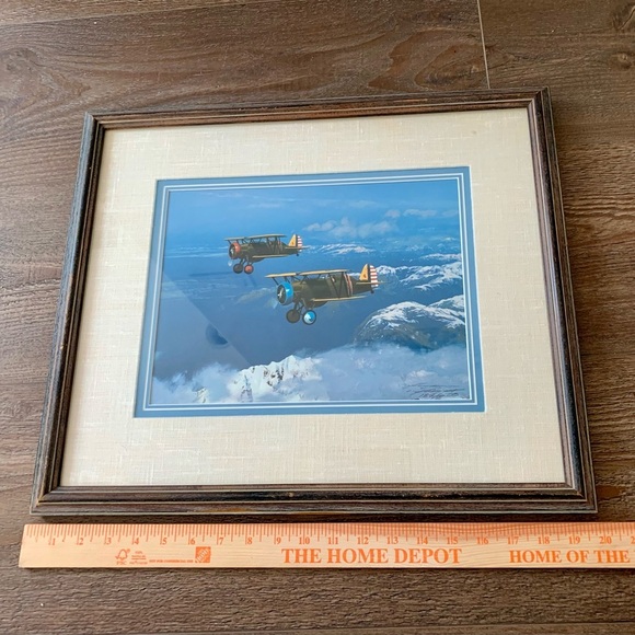 “Springtime Flying In The Rockies” Singled & Framed Print 17/20 Inch - Picture 7 of 12